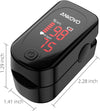 ANKOVO Pulse Oximeter Fingertip, Blood Oxygen Saturation Monitor with Pulse Rate, Heart Rate Monitor